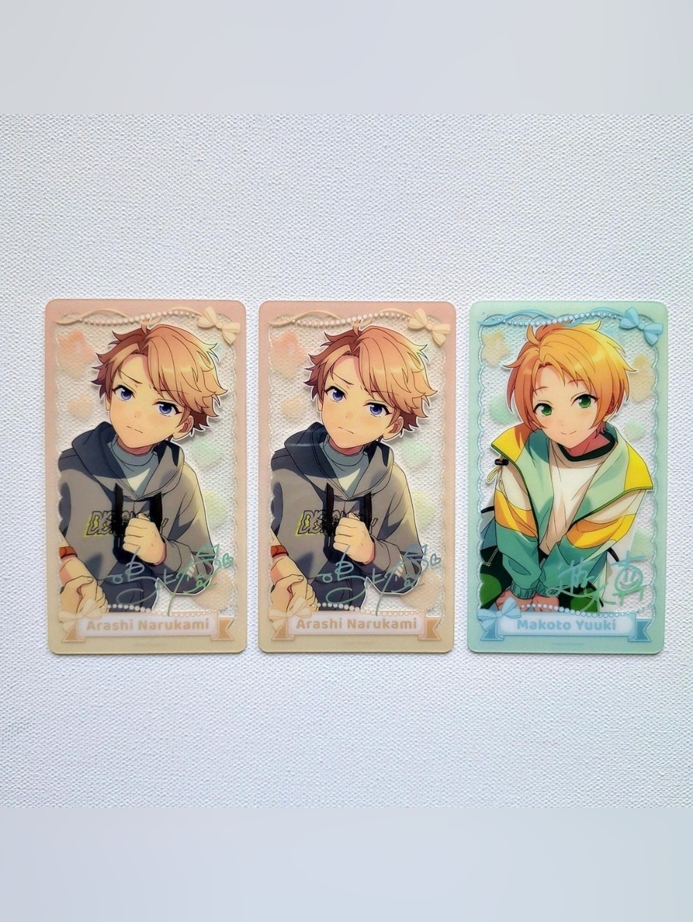 💖2/$25💖 Ensemble Stars childhood acrylic clear cards